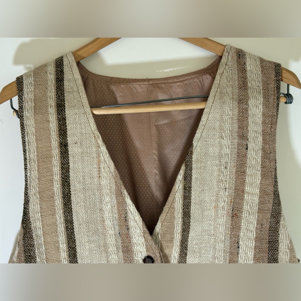Button-Down Vest, Wool Mix - Picture 3 of 13